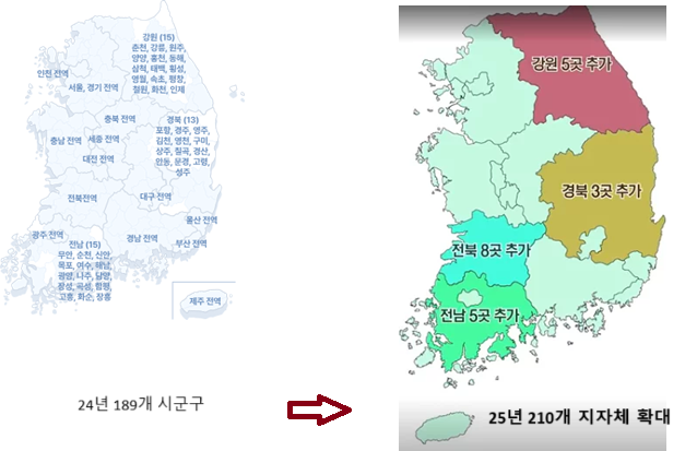 K패스 참여지역