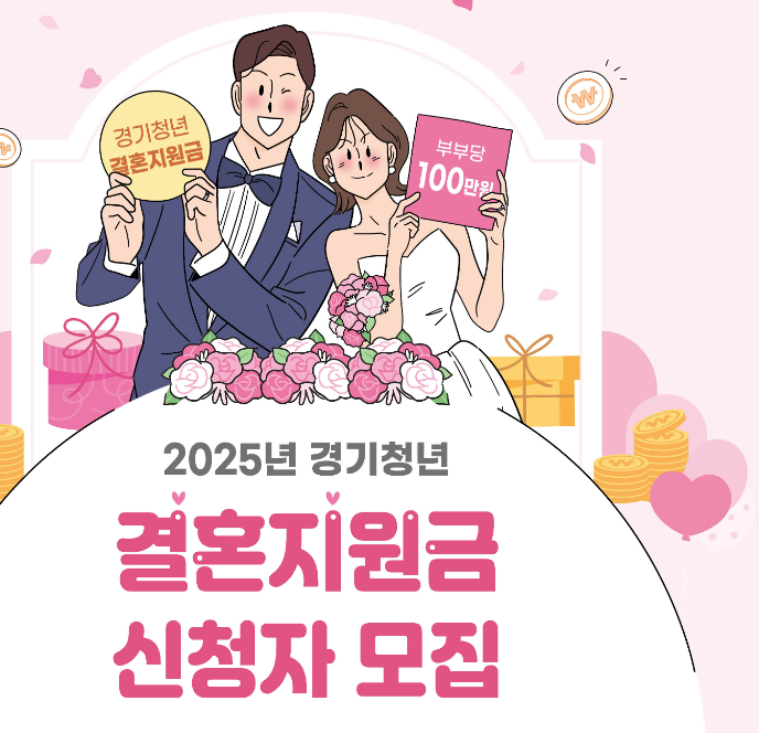 경기청년 결혼지원금 신청자모집